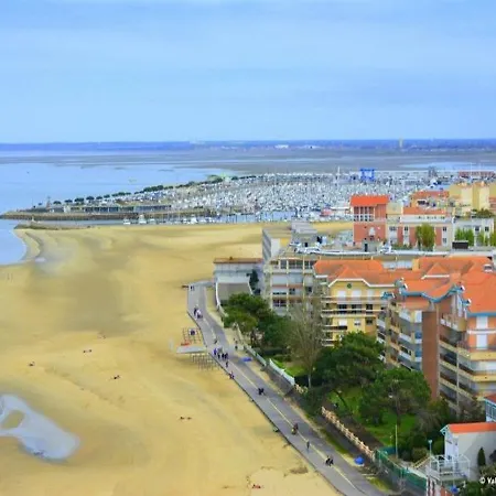 Appartement Ville D'automne, T2, 4 Couchages Avec Terrasse Pleine Vue Bassin