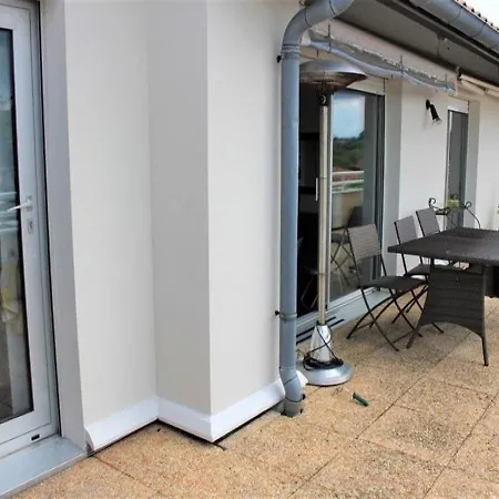 Appartement Ville D'automne, T2, 4 Couchages Avec Terrasse Pleine Vue Bassin Arcachon